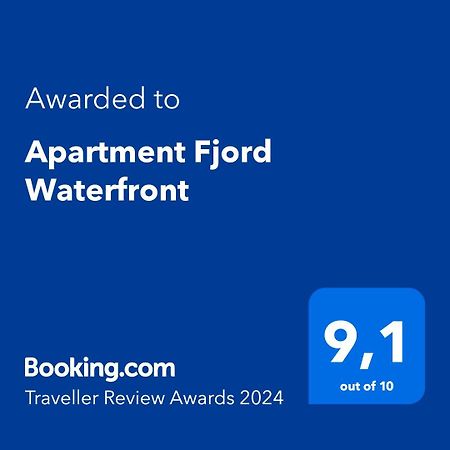 Apartment Fjord Waterfront Котор Екстериор снимка