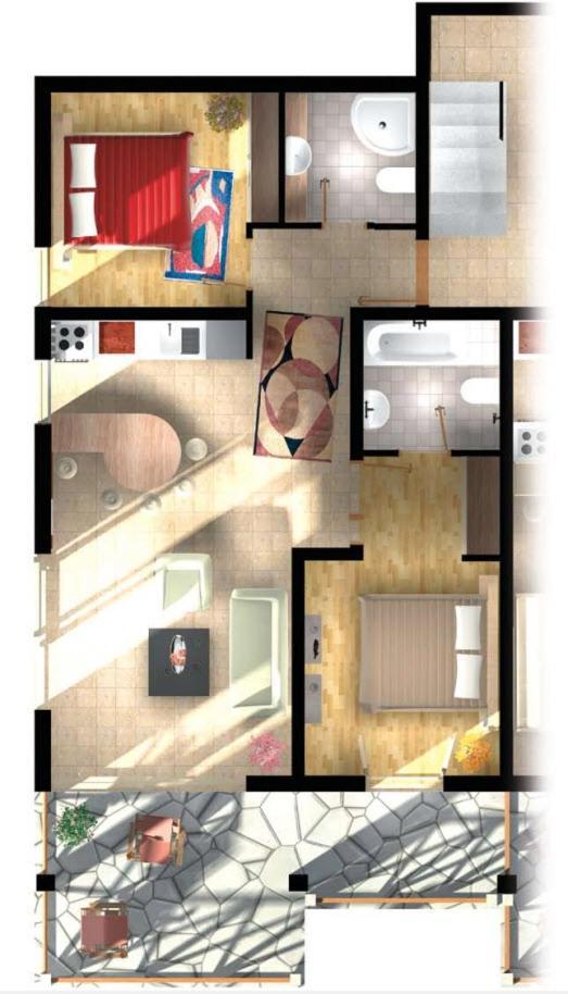 Apartment Fjord Waterfront Котор Екстериор снимка